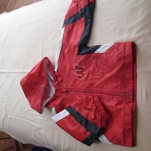 Wisconsin windbreaker jacket 12 months